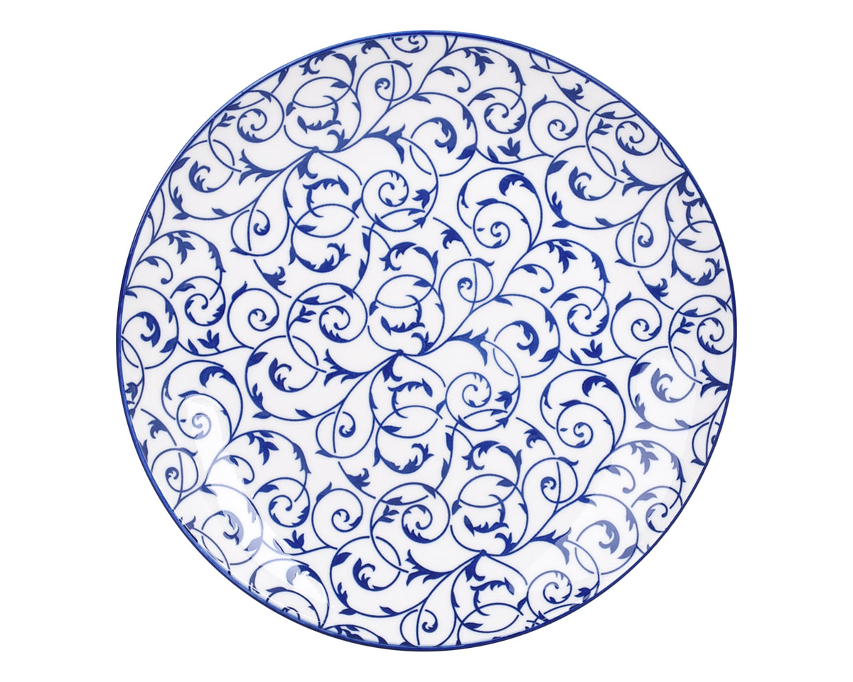 Juego de Vajillas Blue Flower 30 Piezas Porcelana
