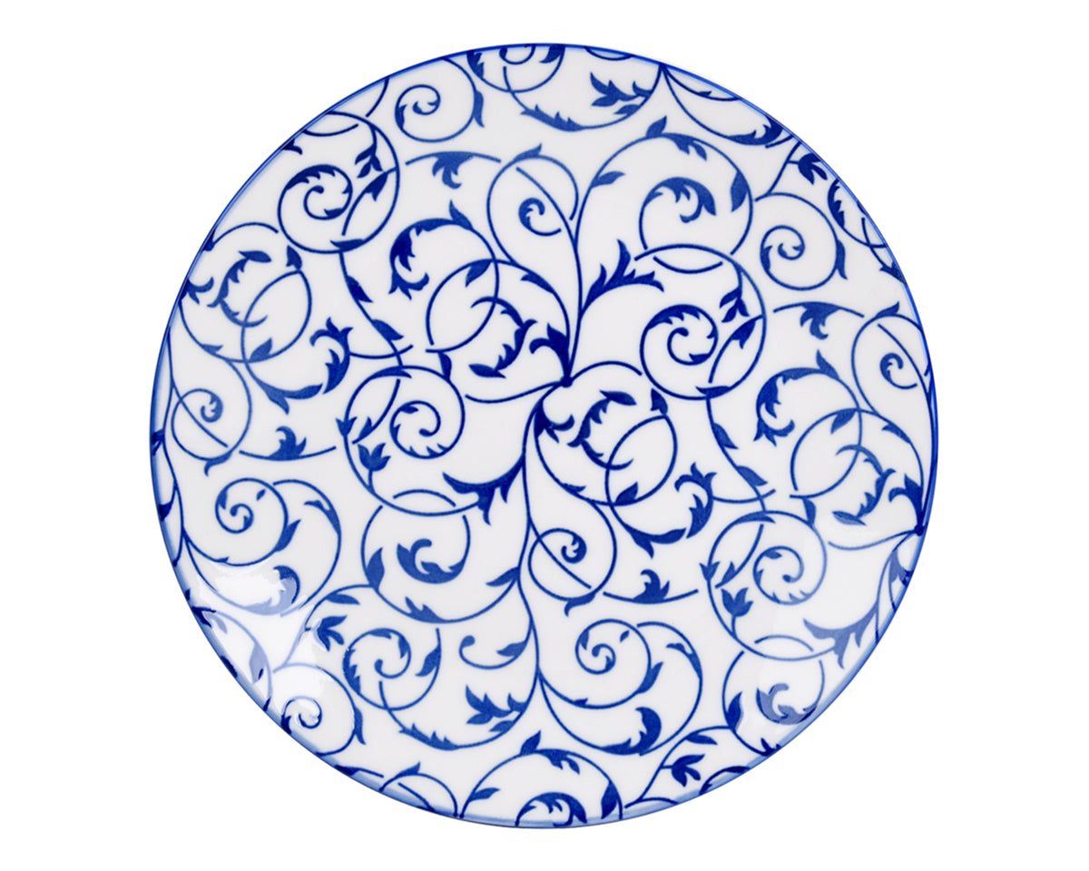 Juego de Vajillas Blue Flower 30 Piezas Porcelana
