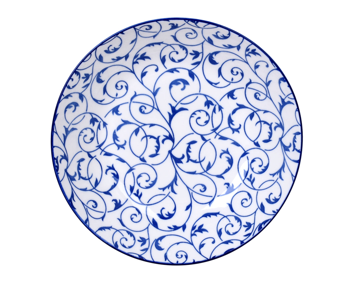 Juego de Vajillas Blue Flower 30 Piezas Porcelana