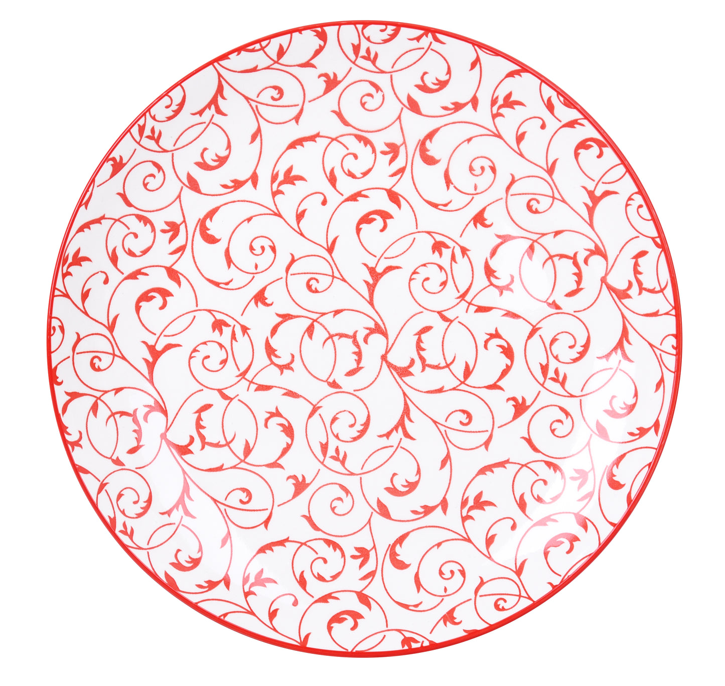 Juego de Vajillas Red Flower 30 Piezas