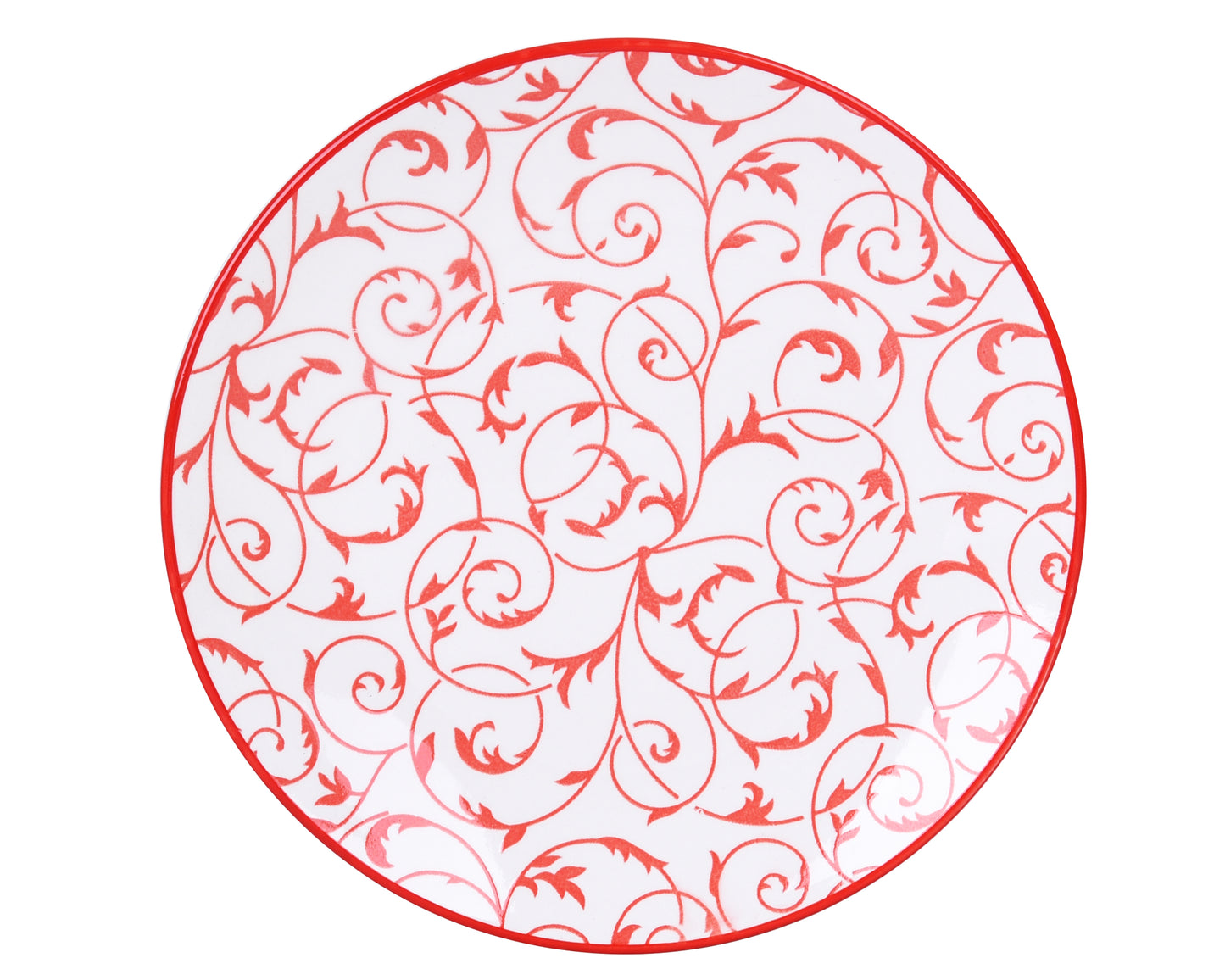 Juego de Vajillas Red Flower 30 Piezas