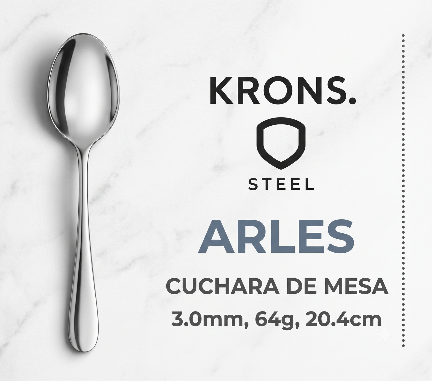 Krons Arles Cuchara De Mesa (6 unidades)
